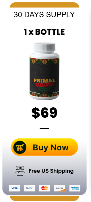 Primal Grow Pro™ 1 bottle Order Now