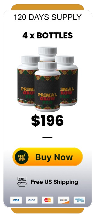 Primal Grow Pro™ 4 bottle Order Now